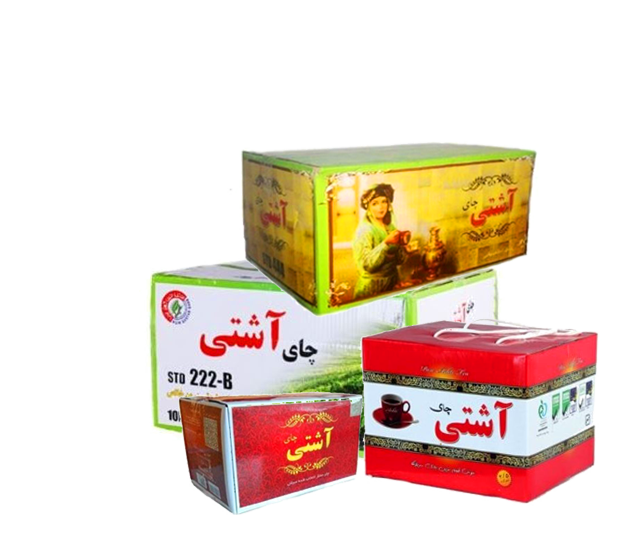 محصولات چای آشتی